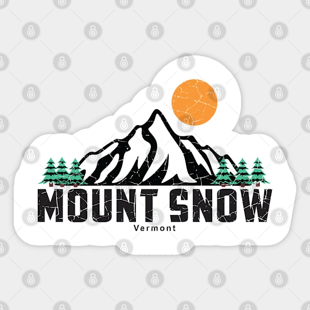 Mount Snow VERMONT. Sticker by Master2d